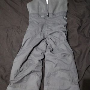North Face 3T Toddler Hyvent Winter Snow Ski Bibs Pants Black Kids Excellent Pre
